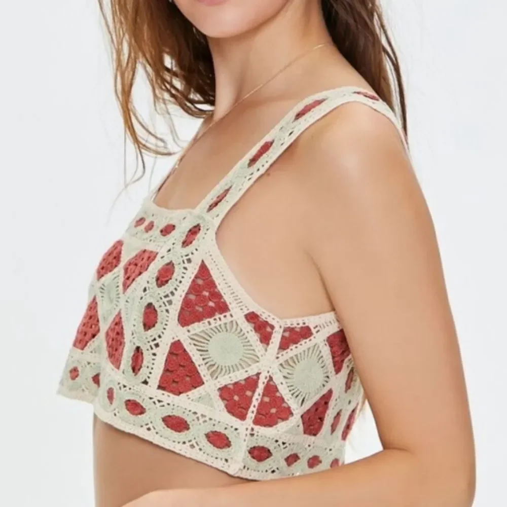 Julia by Love J Crochet Women's Top. Festival. Bohemian. Beachy - Picture 4 of 13